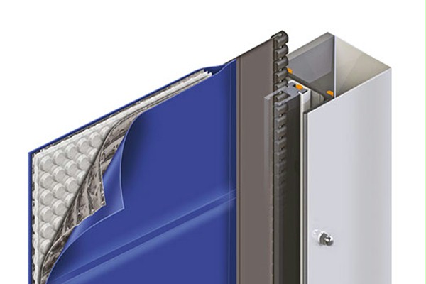 冷库保温快速门