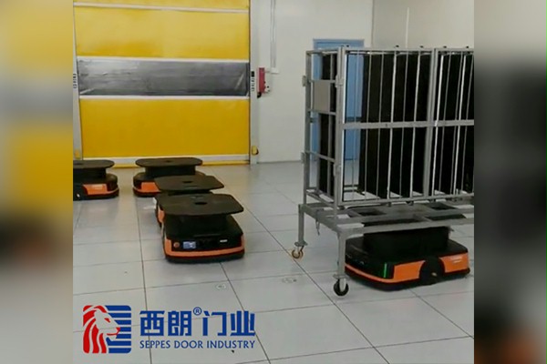 AGV无人搬运车联动快速门 AGV无人搬运车联动快速门