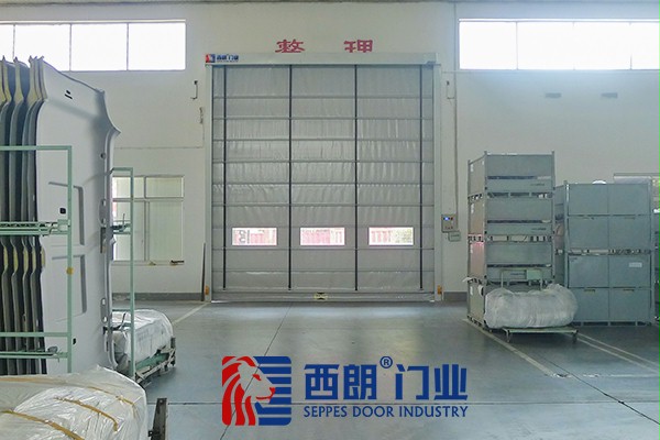 抗风快速堆积门