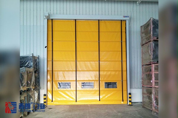 印刷车间通道柔性堆积快速门 印刷车间通道柔性堆积快速门