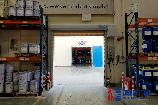 化工工厂防爆快速卷帘门