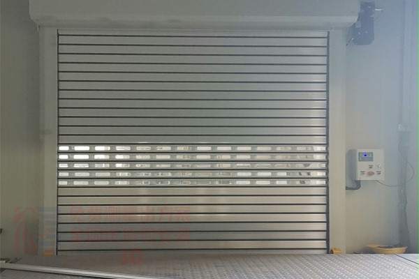 医药品输送生产线车间硬质快速门