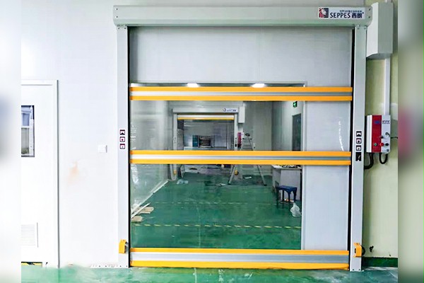 货淋室联动密封快速卷帘门&nbsp;