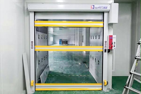 货淋室联动密封快速卷帘门&nbsp;