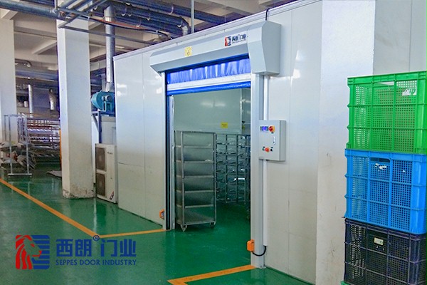 汽车喷涂车间自动快速门2 汽车喷涂车间自动快速门