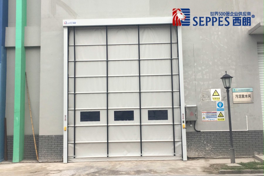 涂装工厂抗风堆积快速门2 涂装工厂抗风堆积快速门