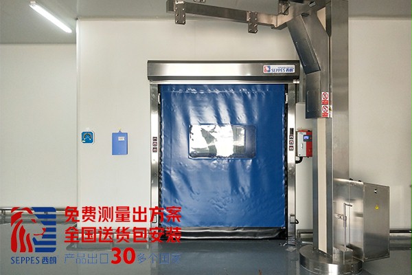 上海药剂车间拉链快速门2 上海药剂车间拉链快速门