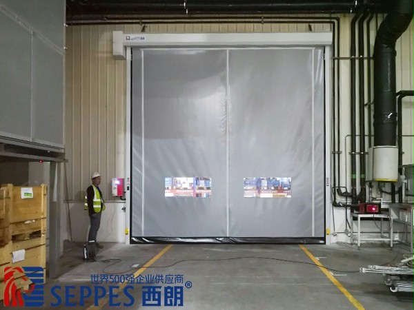 西朗品牌拉链快速卷帘门