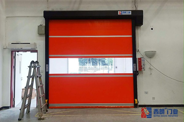 锻造零件加工车间快速卷帘门