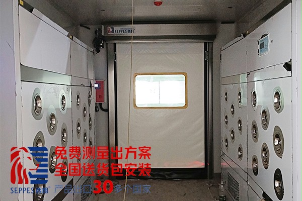 拉链式快速卷帘门