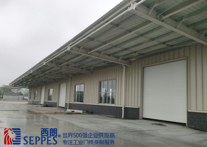 申厂房铝合金卷帘门项目