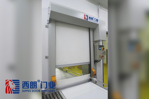 自动化输送带出货口快速门