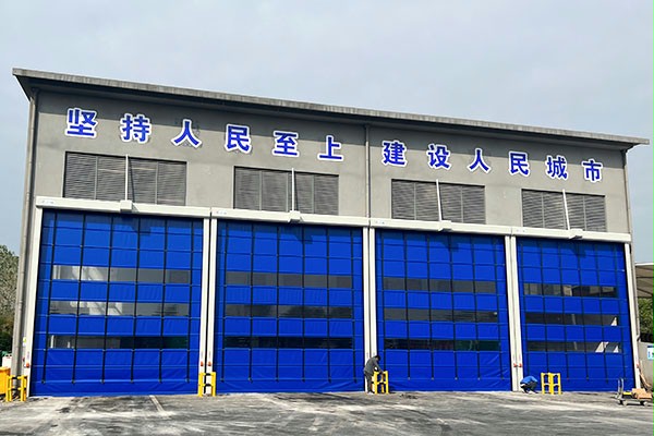 上海抗风快速门